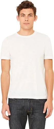 Vista 51 de Bella Canvas 3413c para hombre (1) Triblend verde + (1) Triblend rojo