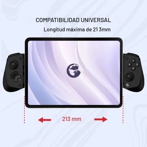 Vista 4 de GameSir X5 Lite Mobile Gaming Controller for Android & iPhone 15/16 Series (USB-C), Hall Effect Joystick, Lightweight Ergonomic Phone Controller