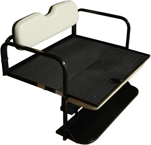 Vista 3 de Yamaha Drive G29 Golf Cart Flip Kit de asiento trasero plegable - Piedra