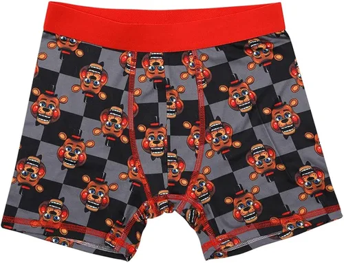 Vista 4 de Five Nights at Freddys Horror Video Game Youth Boys Underwear 5-Pack Boys Boxer Briefs Set