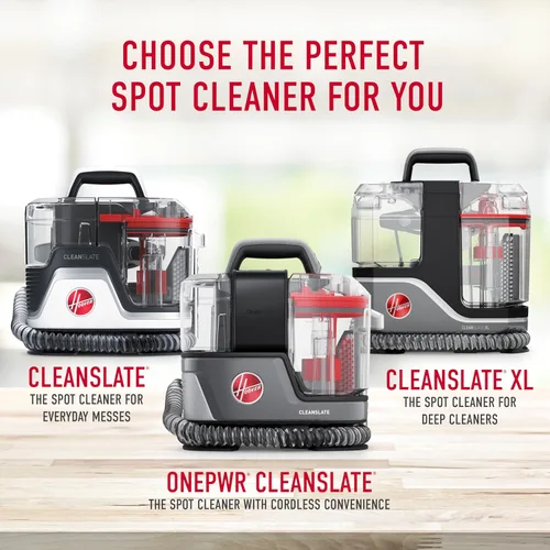 Vista 8 de Hoover CleanSlate - Máquina limpiadora portátil de alfombras + tapicería para mascotas, potente succión con herramientas versátiles, removedor