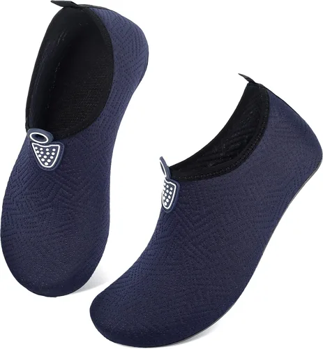 Vista 4 de QACOHU Zapatos de agua para hombre para mujer zapatos de piel descalza zapatos de agua de secado rápido para buceo surf natación playa yoga