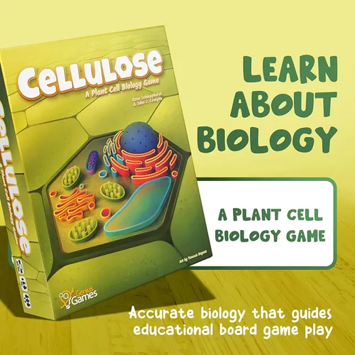 Vista 3 de Celulosa: un juego de biología celular vegetal Mensa recomienda un juego estratégico y entretenido para aprender fotosíntesis, ADN y bioquímica
