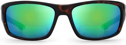 Vista 8 de KastKing Ellijay Gafas de Sol Bifocales Polarizadas, Ampliación Bi-Focal x1.5 x2.0 x2.5, Gafas de Sol Deportivas Wrap para Lectura