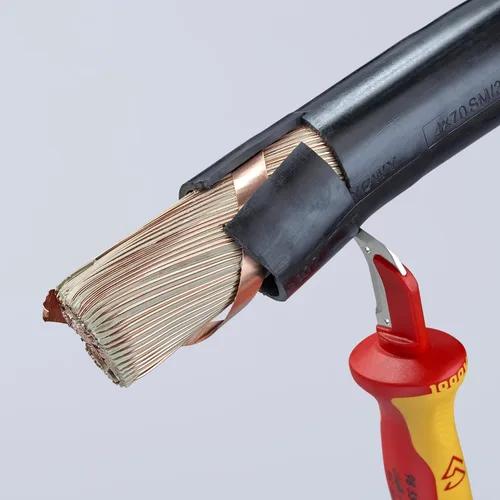 Vista 10 de Cuchillo de desmontaje KNIPEX - Aislado 1000 V