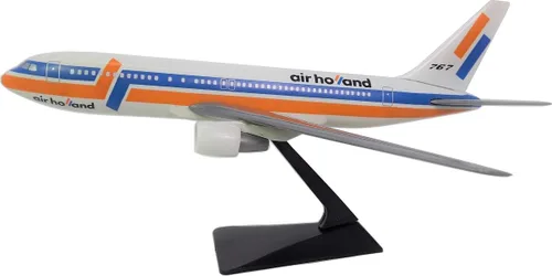 Vista 3 de Air Holland (88-02) 767-200 Escala 1:200 - Modelo de avión de plástico a presión - Replica coleccionable de aviones Air Holland - Parte #