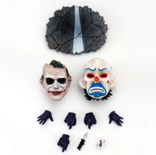 Vista 9 de Union Creative Toys Rocka: Figura deformada del Joker del caballero oscuro