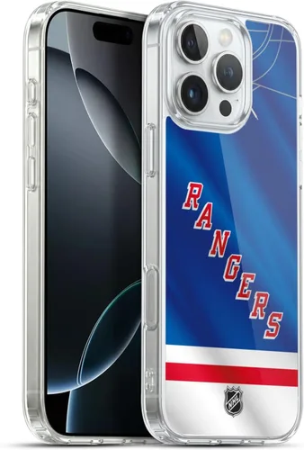 Vista 105 de Head Case Designs Funda de gel suave con licencia oficial de la NHL Camouflage New York Rangers compatible con Apple iPhone 7 Plus/iPhone 8 Plus