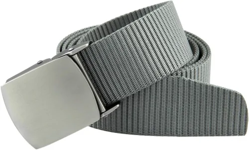 Vista 4 de moonsix Cinturones de nailon para hombres, hebilla simple de estilo militar táctico del ejército
