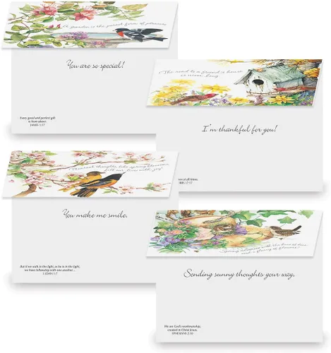 Vista 6 de Current Nature's Serenade Religious Thinking of You - Juego de tarjetas de felicitación de amistad, paquete económico de 20 tarjetas con sobres