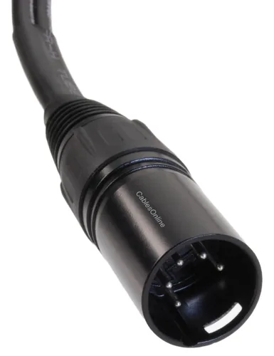Vista 2 de CablesOnline, 1 pie XLR 5-Pin 1-Macho a XLR 5-Pin 2-Hembra Y-Splitter Cable, X5-Y301