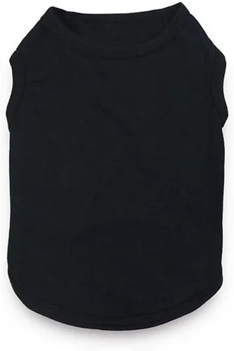 Vista 4 de Paquete de 2 camisas para perros, camisa lisa para perros y niñas, ropa de algodón para mascotas, apta para perros y gatos pequeños, extra pequeños
