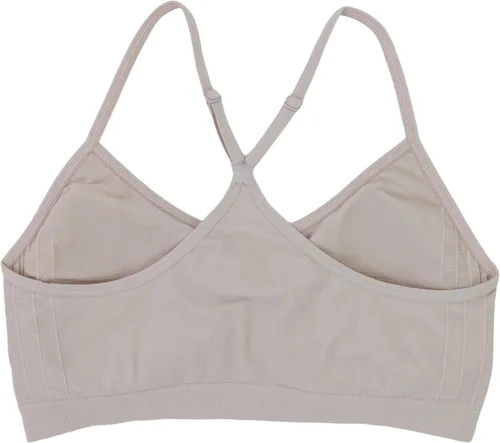 Vista 6 de ToBeInStyle Sujetador deportivo con bordado floral sin rellenosin aros para mujer