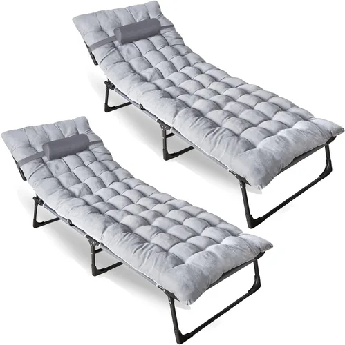 Vista 11 de ZONETECH Colchón plegable para cuna y almohadilla de 4 posiciones ajustable, portátil, calidad premium para adultos y niños, perfecto para camping