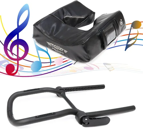 Vista 15 de Master Massage Universal MusicMaster - Juego de cojines redondos de media luna y mesa de masaje ajustable, juego de mesa de masaje/reposacabezas