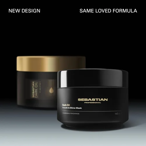 Vista 2 de Sebastian Professional Dark Oil Lightweight Mask Infused with Jojoba and Argan Oils deeply nourishing