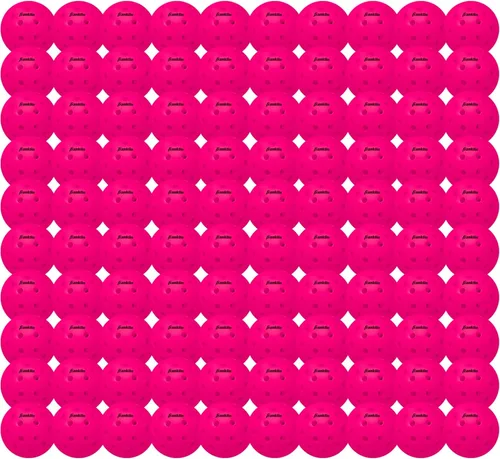 Vista 21 de Franklin Sports X-40 pelotas de Pickleball al aire libre - Bola oficial del Pickleball de EE. UU., APP Tour + US Open - Tamaño reglamentario Rosa