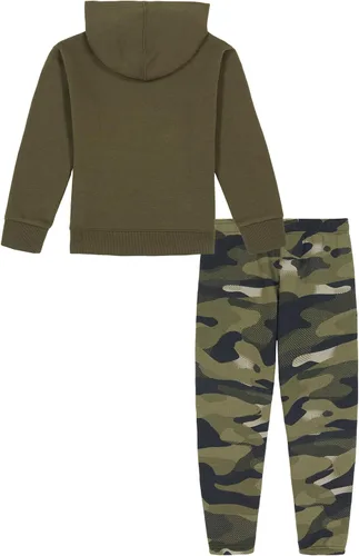 Vista 8 de Under Armour boys Hoodie Set, pants & Hoodie, Lightweight & Relaxed Fit