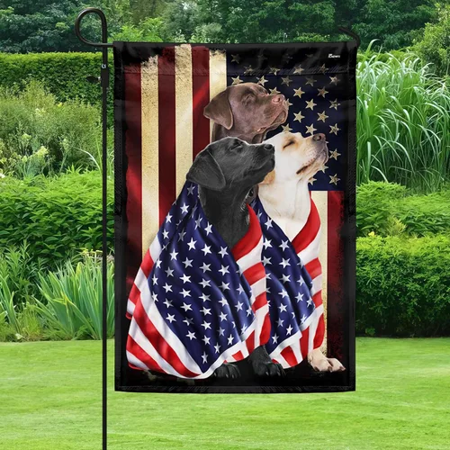 Vista 39 de Bandera Americana - Divertido Perro Pastor Alemán Bandera Americana TQN2748F, 3x5 pies. Bandera - Banderas de EE. UU. Poliéster Premium - Bandera