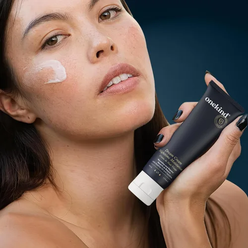 Vista 10 de Onekind Hidratante de noche para rostro, crema hidratante de ensueño para arrugas, crema de noche para mujeres antienvejecimiento con escualano