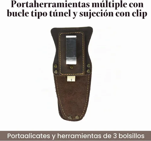 Vista 2 de Style n Craft 9-Pocket Carpenter’s Nail and Tool Pouch