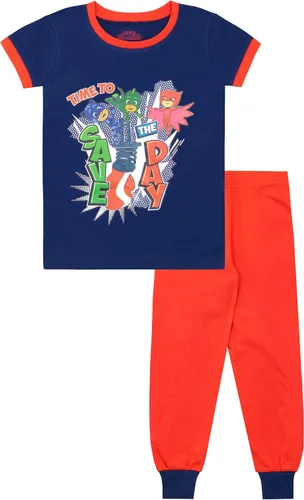 Vista 2 de PJ Masks Catboy Gekko - Pijama de búho para niño (2 unidades)