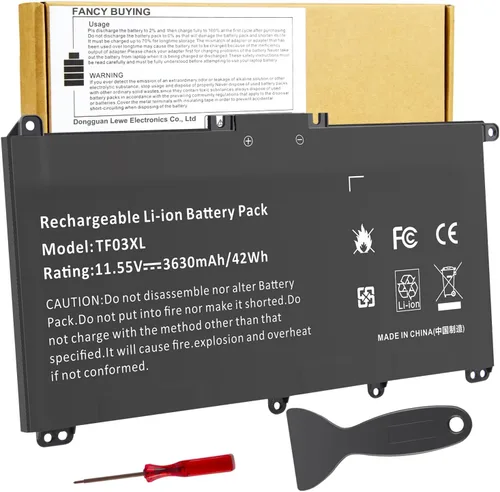 Vista 10 de Batería HT03XL L11119-855 HTO3XL para HP 14M-DH0003DX 14M-DH1003DX 15T-DA000 15T-CS200 15-CW1XXX 15T-CS300 LPD1071 15-DB0004DX 15-DA0014DX Pavilion