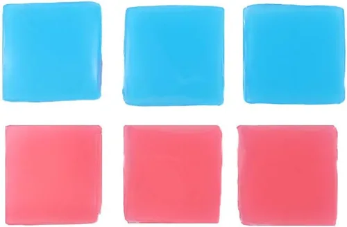 Vista 6 de 1 caja/6 piezas de pintura cuadrada de diamante arcilla de diamante arte pintura pegamento pintura cera de perforación de barro de diamante con caja