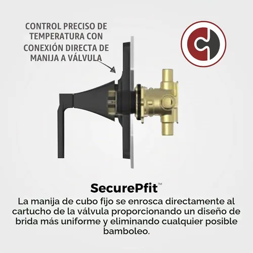 Vista 4 de Pfister LG898DAK - Kit de moldura para bañera y ducha