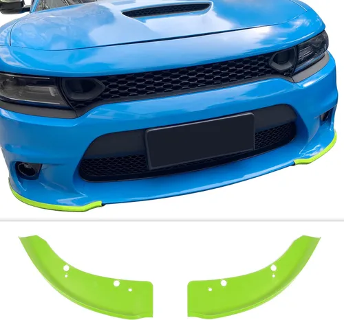 Vista 10 de Hoolcar Protector de parachoques delantero para Dodge Charger SRT 2015-2021, accesorios exteriores, color negro