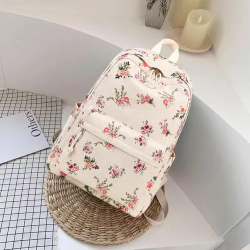 Vista 2 de BLUBOON mochila escolar para adolescentes, niñas y niños, con lonchera y estuche para lápices
