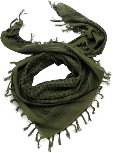 Vista 2 de MAGNIVIT - Bufanda táctica Shemag de algodón Keffiyeh para el desierto, bufanda árabe para cabeza y cuello