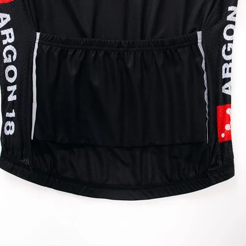 Vista 34 de Conjunto de ropa de ciclismo para hombre, manga larga, jersey de ciclismo con cremallera, bolsillo, traje de bicicleta, pantalones con babero de gel