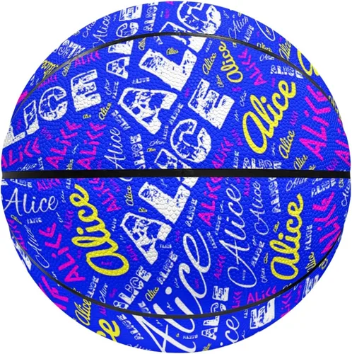 Vista 16 de Balón de baloncesto personalizado con nombre, todo nombre impreso, regalo deportivo personalizado, tamaño 7 (29.5") / tamaño 5 (27.5"), regalo