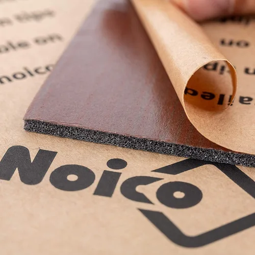 Vista 6 de Noico Red 150 mil 18 pies cuadrados Aislamiento acústico para automóvil, forro térmico y frío, material de amortiguación de celdas cerradas