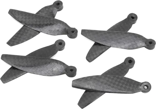 Vista 8 de Cuchilla de hélice para dron, hoja de hélice ligera de fibra de carbono compatible con mini 2 piezas de accesorios de repuesto para drones