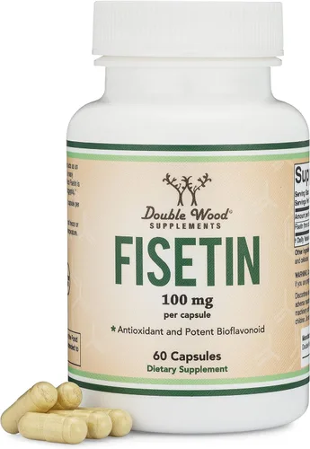 Vista 5 de Suplemento de fisetina - 100 mg de flavnonoles bioactivos, 60