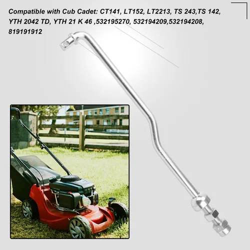 Vista 4 de Karbay 532195270 195270 Kit de suspensión de elevación delantera para Craftsman Husqvarna Poulan cortacésped con pasador de chaveta de pajarita
