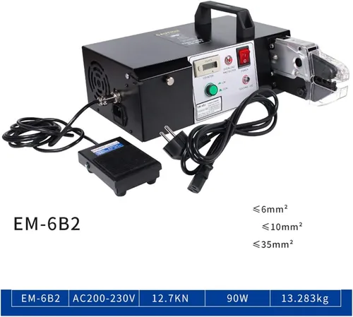 Vista 4 de Herramienta de crimpado EM-6B2 Máquina de crimpado de terminales eléctricos Máquina de crimpado Máquina de crimpado Alicates de pelado de cables