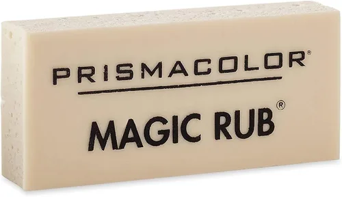 Vista 2 de Prismacolor Block Shape Premier Magic Rub Borradores Naturales, Paquete de 24 (SAN73201-24)