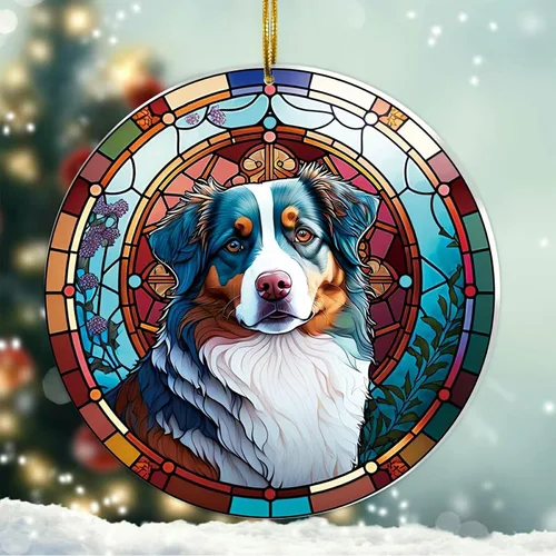 Vista 25 de Regalos de Malamute de Alaska - Adorno Navideño de Perro de Alaska 2025 Regalos de Perro de Alaska para Mujeres, Adorno de Malamute de Alaska