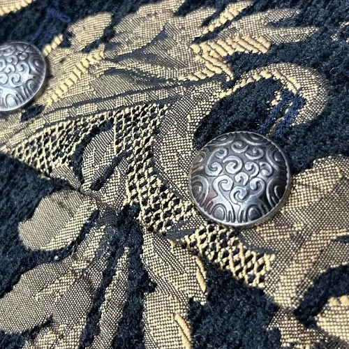 Vista 4 de Chaleco de traje gótico victoriano para hombre, chaleco steampunk