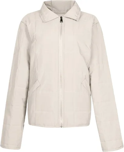 Vista 3 de RUIY Chaquetas de otoño e invierno para mujer, con cremallera, de forro polar, ligeras, cómodas, elegantes