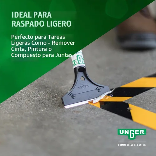 Vista 5 de Unger LH12C Limpiador liviano c/mango de 48", una hoja reversible de 4