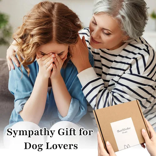 Vista 6 de Regalos conmemorativos para perros, juego de atrapasoles conmemorativo con atrapasoles de acrílico y cristal, regalo de condolencia por pérdida