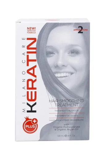Vista 10 de Tratamiento alisador de cabello con queratina - Sistema profesional de salón con champú aclarador, Dolce 4 onzas líquidas