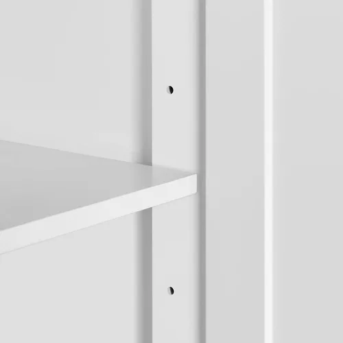Vista 9 de Topeakmart Carrito de isla de cocina con armario de almacenamiento y 1 cajón, carrito de cocina rodante con toallero y estante para especias