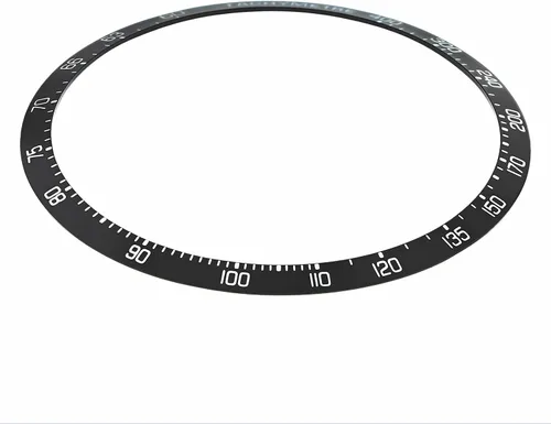 Vista 2 de Ewatchparts Inserto de bisel compatible con TAG HEUER CARRERA CV2010 CV2011 CV2013 CV2014 CV2015 CV2017