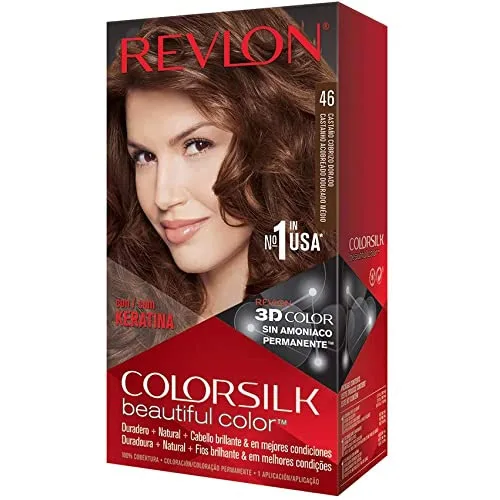Vista 16 de Revlon ColorSilk Beautiful Color 41 marrón medio 1 ea (paquete de 5)