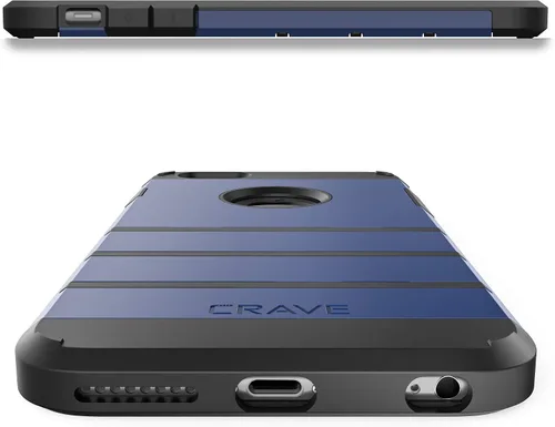 Vista 7 de Crave Strong Guard - Funda para iPhone 6/6S Plus (5.5 pulgadas), serie de protección azul marino